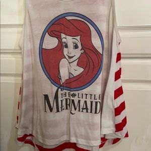The little mermaid tank top